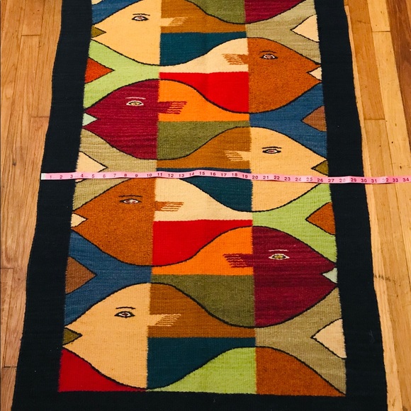 Unique Modern Wool Oaxacan Rug - Picture 4 of 4